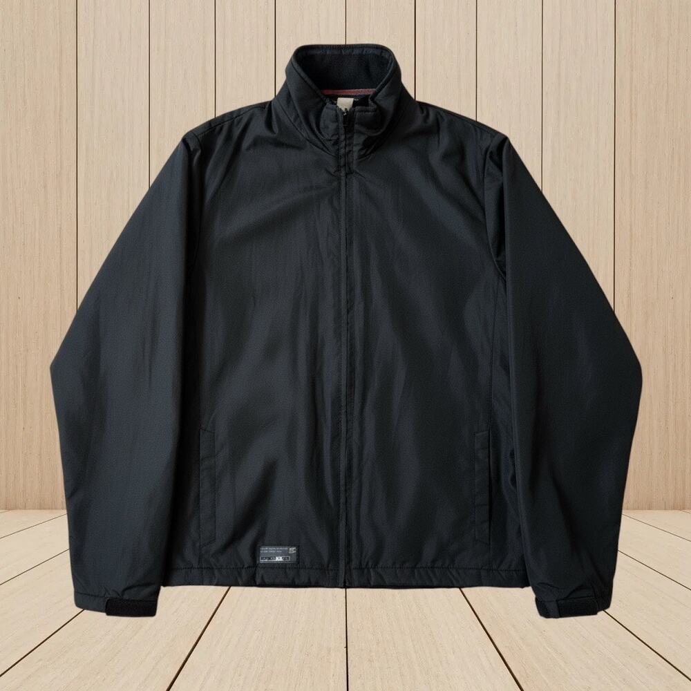 Point Zero Collection Men’s Tech-00/10 Full Zip Jacket Outdoor Black Size Small